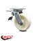 Service Caster 6 Inch Nylon Swivel Caster with Roller Bearing and Total Lock Brake SCC SCC-TTL30S620-NYR - alternate 4